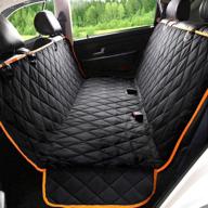 🐶 kytely upgraded dog car seat cover: scratch proof & nonslip backing, hammock design - ideal for cars, trucks, and suvs logo