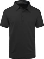 👕 zity mens polo shirt: stay cool and stylish with sweat-wicking short sleeve t-shirt for sports, golf, and tennis логотип