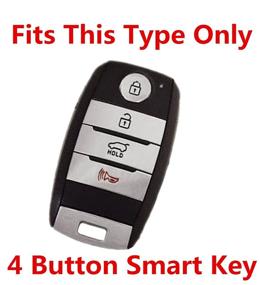 img 1 attached to 🔑 Превосходный чехол из натуральной кожи для ключа Kia K3 Cerato Forte Sorento Rio Optima - Защитите ваш бесключевой пульт дистанционного управления - 95440-D4000 81999-D4060 SY5JFFGE04