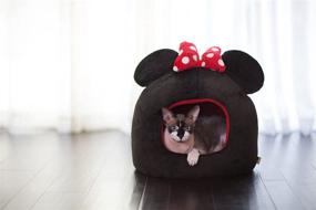 img 3 attached to 🐭 Disney Mickey & Minnie Mouse Pet Bed Collection: Purrfect for Dogs and Cats!