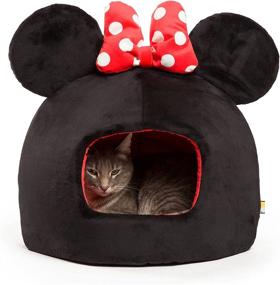 img 4 attached to 🐭 Disney Mickey & Minnie Mouse Pet Bed Collection: Purrfect for Dogs and Cats!