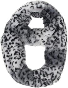 img 1 attached to 🐆 Stay stylish and warm with La Carrie Womens Leopard Print Infinity Scarf Loop Circle Neck Warmer