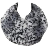 🐆 stay stylish and warm with la carrie womens leopard print infinity scarf loop circle neck warmer логотип