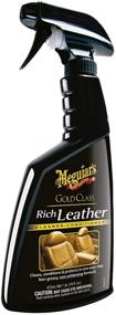 img 1 attached to 🛋️ 15.2 oz Meguiar's G10916 Gold Class Rich Leather Cleaner & Conditioner, an Optimal Choice for Upholstery Care