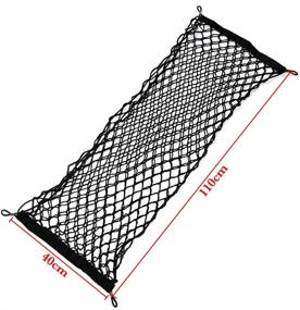 img 1 attached to 📦 Envelope Style Trunk Cargo Net by Jessica Alba - Chevy Astro, Camaro, Cruze, Equinox, HHR, Impala, Malibu, Spark, Tahoe, Trailblazer, Traverse, Uplander, Volt