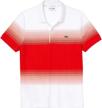 lacoste short sleeve regular corrida men's clothing in shirts logo