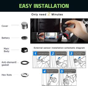 img 1 attached to SINGARO Tire Pressure Monitoring System