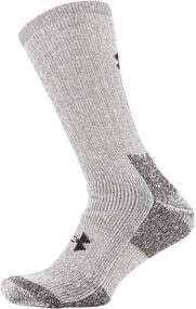 img 2 attached to 🧦 Adult Hitch Coldgear Boot Socks by Under Armour - Pack of 2