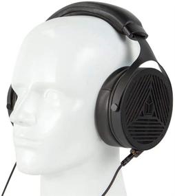 img 2 attached to 🎧 Monolith M1070 Over Ear Open Back Planar Headphones, Lightweight, Padded Headband, Soft and Detachable Earpads, 106mm Planar Driver, Black