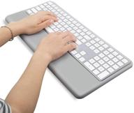 keyboard ergonomic compatible wireless silicone computer accessories & peripherals logo