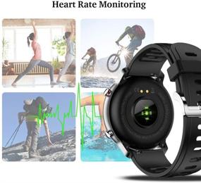 img 3 attached to Bluetooth Calories Monitoring Waterproof Full Touch