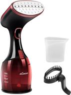 aemego handheld portable steamer for clothes - fabric wrinkle remover with 300ml water tank - fast heat-up, 15 mins continuous steam, no water spitting - includes 2-in-1 brush & clipper for home & travel logo