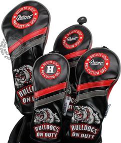 img 3 attached to Bulldog Headcover Vintage Driver Fairway Sports & Fitness