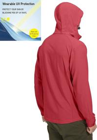 img 3 attached to 🌞 Men's Hiking Summer Shirts: Little Donkey Andy UPF 50+ Sun Protection Stretch Breathable Jackets Hoodie