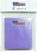 usdisc plastic sleeves double sided purple logo