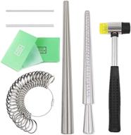 accurate luufan ring sizer measuring tool set for precise jewelry making finger sizing and zooming in/out logo