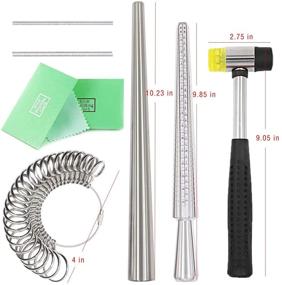 img 3 attached to Accurate LUUFAN Ring Sizer Measuring Tool Set for Precise Jewelry Making Finger Sizing and Zooming In/Out