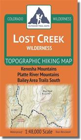 img 4 attached to Lost Creek Wilderness Colorado Topographic