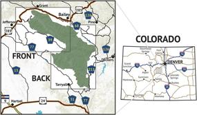 img 3 attached to Lost Creek Wilderness Colorado Topographic
