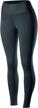 horze juliet womens tights knee patch sports & fitness and team sports logo