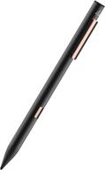🖊️ adonit note (black) stylus pen: precise ipad writing/drawing with palm rejection, compatible with ipad air 4/3, ipad mini 6/5, ipad 9/8/7/6, ipad pro 11/12.9" logo
