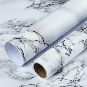 img 4 attached to 🎨 Art3d Marble Matt Self-Adhesive Contact Paper Countertops (78.7"x17.7")