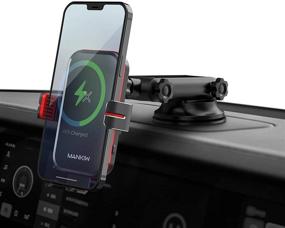 img 4 attached to MANKIW Wireless Car Charger 15W/10W/7