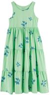 👗 2-pack sleeveless cotton dresses for girls' clothing - unacoo dresses logo