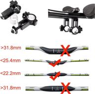 🚲 five flower bicycle aero bars: convenient armrest handlebars for mountain or road bikes logo