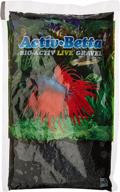 🖤 activ betta aquarium sand: 1-pound of stunning black gravel for perfect aquatic environment logo