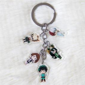 img 1 attached to 🔑 Academia Двусторонний Брелок для ключей: Стильный аксессуар для повседневного использования