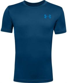 img 4 attached to Удобная и стильная футболка с коротким рукавом Under Armour для мальчиков