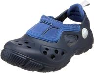 👦 micah sandals for kids by crocs logo