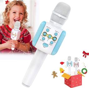 img 4 attached to Microphone Wireless Bluetooth Handheld Recorder Kids' Electronics