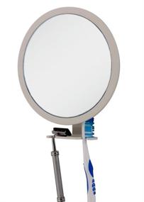 img 3 attached to Zadro Fog Free Adjustable Shower Shaving Mirror for a Clear 🪞 and Precise Grooming Experience - Perfect for Beard and Men's Facial Hair