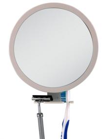 img 4 attached to Zadro Fog Free Adjustable Shower Shaving Mirror for a Clear 🪞 and Precise Grooming Experience - Perfect for Beard and Men's Facial Hair