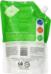 img 2 attached to Highly Efficient Method Gel Hand Wash Refill Pouch, Cucumber, 34 oz: Eco-friendly, Cost-effective Option