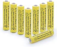 🔋 qblpower nicd aaa 1.2v 600mah rechargeable batteries (8 pack) for outdoor solar lights, solar lamp, and garden light logo