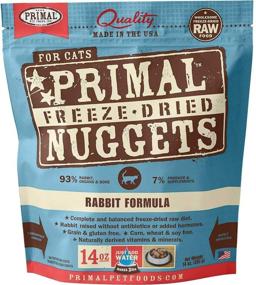 img 4 attached to 🐱 Primal Freeze Dried Cat Food - Premium Rabbit Formula - 14 Oz.