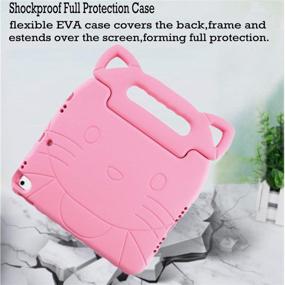 img 3 attached to Pink Shockproof Lightweight Handle Stand for iPad Air 4th Gen 10.9" 2020, iPad Pro 11" (3rd Gen) 2021 / iPad Pro 11" (2nd Gen 2020 & 1st Gen 2018) - Perfect Kids Case