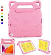 pink shockproof lightweight handle stand for ipad air 4th gen 10.9" 2020, ipad pro 11" (3rd gen) 2021 / ipad pro 11" (2nd gen 2020 & 1st gen 2018) - perfect kids case logo