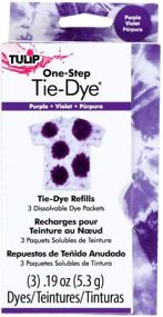 img 2 attached to 🌷 Tulip One-Step Tie-Dye Kit - Vibrant Purple Tie Dye for Easy DIY Crafts
