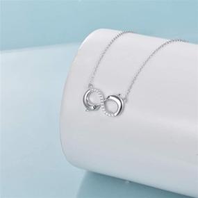 img 3 attached to 🐾 POPLYKE Mother's Day Gifts: 925 Sterling Silver Animal Necklace for Mom - Women's Jewelry Gift from Daughter