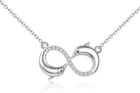 img 4 attached to 🐾 POPLYKE Mother's Day Gifts: 925 Sterling Silver Animal Necklace for Mom - Women's Jewelry Gift from Daughter