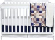 brandeam patchwork bedding nursery american logo
