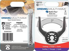 img 3 attached to 🛠️ Dremel MM720 Black Multi-Flex Contour Oscillating Tool Cutting Accessory