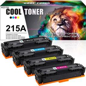 img 4 attached to 🖨️ Cool Toner HP 215A W2310A Toner Cartridge Replacement - 4-Pack (Black Cyan Magenta Yellow) for Laserjet Pro M182NW & MFP M183FW