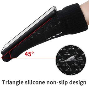 img 1 attached to Achiou Touchscreen Thermal Elastic Anti Slip Men's Accessories