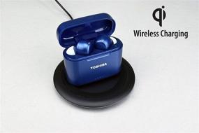 img 1 attached to Toshiba Wireless Earphones Charging RZE BT750E Portable Audio & Video