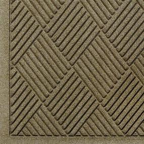 img 1 attached to 🏆 Highly Functional M A Matting 221-150-4F3F 221 Camel Polypropylene WaterHog Fashion Diamond Entrance Mat: Defending Floors with Style and Durability